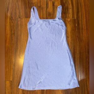 Wilfred Lavender Satin Slip Dress